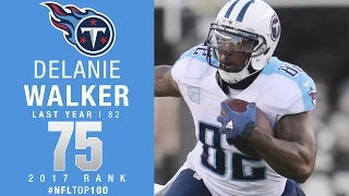 #75: Delanie Walker (TE, Titans) | Top 100 Players of 2017 | NFL