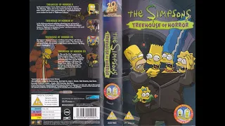 Start of The Simpsons: Treehouse Of Horror (2002 UK VHS)