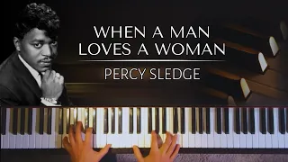 Percy Sledge - When a Man Loves a Woman + piano sheets