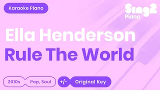 Ella Henderson, Take That - Rule the World (Piano Karaoke)