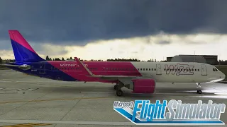 MICROSOFT FLIGHT SIMULATOR // A321NEO WIZZAIR BUDAPEST-EDINBURGH