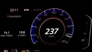 Volkswagen Arteon eHybrid 1.4TSI acceleration 0-60 mph 0-100 km/h 100-200 kph top max speed GPS drag