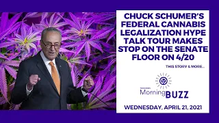 Chuck Schumer’s Federal Cannabis Legalization Hype Talk Tour Makes Stop on the Senate Floor on 4/20