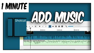 Shotcut Tutorial - How To Add Music To Video In Shotcut | Tutorial For Beginners