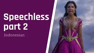 Aladdin [2019] - Speechless pt 2 | Indonesian | HQ