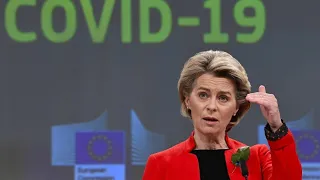 Von der Leyen droht bei Impfstoff-Export mit Protektionismus