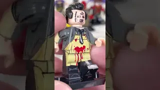 LEGO Halloween Movie | Horror Game | Horror Film | Freddy VS Jason | Unofficial Minifigures #Shorts