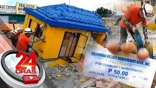 Mga guard house na sagabal sa trapiko at naniningil umano ng toll, giniba | 24 Oras