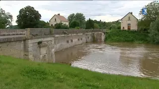 Yonne : la zone industrielle de Saint-Florentin est sous l’eau