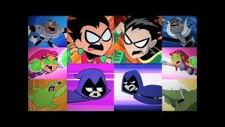 Юные Титаны Вперед! против Юных Титанов/Teen Titans GO! vs  Teen Titans/DC Universe
