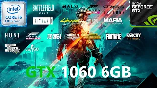 GTX 1060 6GB Test in 20 Games in 2022