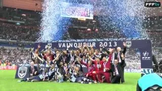 Finale Coupe de France 2013 : la joie des Girondins (Bordeaux-Evian : 3-2)