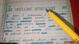 Protestant reformation in urdu hindi.# who started protestant reformation #Protestantism in England