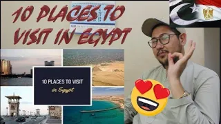 REACTION ON 10 Best Places to Visit in Egypt - Travel Video | Egypt | A-Z Reactions