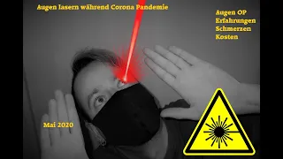 Ich habe mir die Augen lasern lassen / Erfahrungen / OP / Kosten