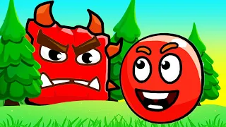 Новый КРАСНЫЙ ШАР ЧАСТЬ#8 Мультик ИГРА Bounce Red Ball 1 на канале Мистер Игрушкин