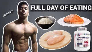 How to Lean Bulk | Full Day of Eating