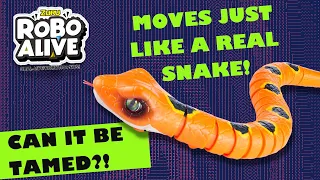 KIDS WISH LIST!  Zuru Robo Alive Robotic Snake / Cute Kids UNBOX & PLAY with their new Pet!