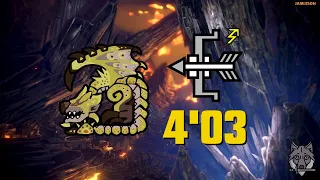 MHW.IB: GOLD-RATHIAN-SPEEDRUN: BOW (4'03)