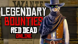 Grinding Legendary Bounties in Red Dead Online 🐱 Stream