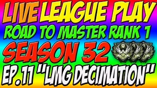 DESTROYING 4 MASTERS WITH AN LMG! Black Ops 2 League Play - Road To Master Division Rank 1