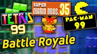 Battle Royale im Retro-Stil: TETRIS 99, Mario 35 & PAC-MAN 99