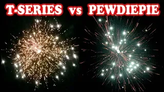 What if T-Series and Pewdiepie were Fireworks !