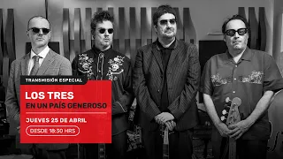 #UnPaísGeneroso Los Tres hablan de su #Revuelta en vivo con Maca Hansen e Iván Guerrero