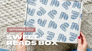 Sweet Reads Box Unboxing September 2022: Book Subscription Box