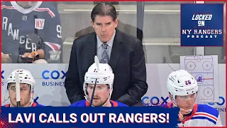 Laviolette calls out Rangers after ROUGH Game 5! Will the Game 6 road clash galvanize the team??