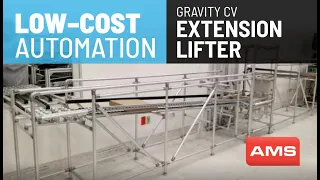 Low-Cost Automation—Gravity CV Extension Lifter