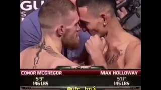 Conor McGregor VS Max Holloway