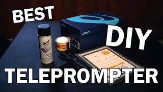 How to Make a DIY Teleprompter Using Stuff Around the House (Under $5!)