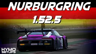 Nurburgring Hotlap + SETUP | 1:52.5 | Audi R8 LMS EVO II GT3 | Assetto Corsa Competizione v1.9.4