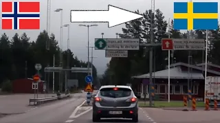 Norway - Sweden / Crossing The Border By Car