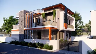 Complete SketchUp tutorial in Hindi | House Project | Modeling, Material, Lighting, Rendering