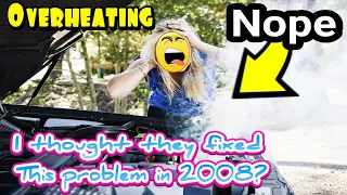 Tips on how to explain and FIX a overheating when AC on car. You will not believe where I found leak