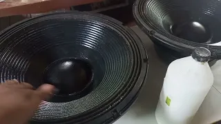 PAANO E TREATED ANG SPEAKER GAMIT ANG WHITEGLUE|SIMPLE WAY PARA KUMAPAL ANG SPEAKER CONE