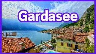 Eine Runde um den Gardasee, Riva del Garda, Torbole, Limone, Malcesine, Srimione ( Lago di Garda )