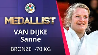 VAN DIJKE Sanne Bronze medal Judo World Judo Championships Seniors Hungary 2021