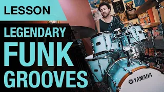 5 Styles of Funk Drumming | James Brown, Tower of Power, Cory Wong | Drum Lesson