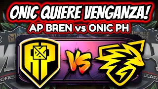 ONIC PH WANTS TO AVENGE ONIC ID! AP BREN vs ONIC PH - MPL PHILIPPINES WEEK 4 | MOBILE LEGENDS