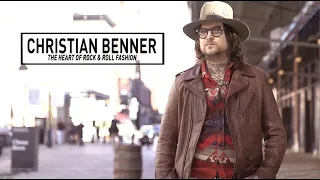 Christian Benner "The Heart of Rock & Roll Fashion"  interview at his NYC studio in 2016.