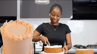 FULL BEGINNERS GUIDE : The QUICKEST Way to Ice a Cake Like a Pro