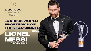 😱 MESSI WINS THE LAUREUS WORLD SPORTSMAN OF THE YEAR 2023 AWARD