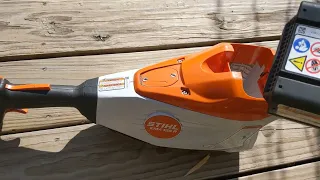 Stihl KMA 135R after one season review (Non sponsor) #dirtandstonelandscaping