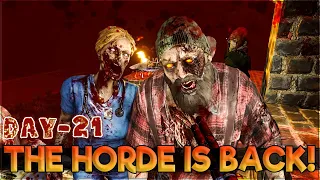 Day 21: Time to Put Hordebase 2.0 to the Test! - 7 Days To Die Alpha 21 Multiplayer