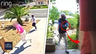 8 Shocking Crimes Caught on Home Security Cameras