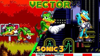 Vector the Crocodile in Sonic 3 A.I.R