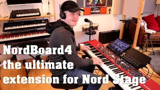 Nordboard 4 - the ultimate extension for Clavias Nord Stage